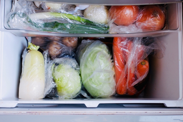 冷蔵庫　野菜