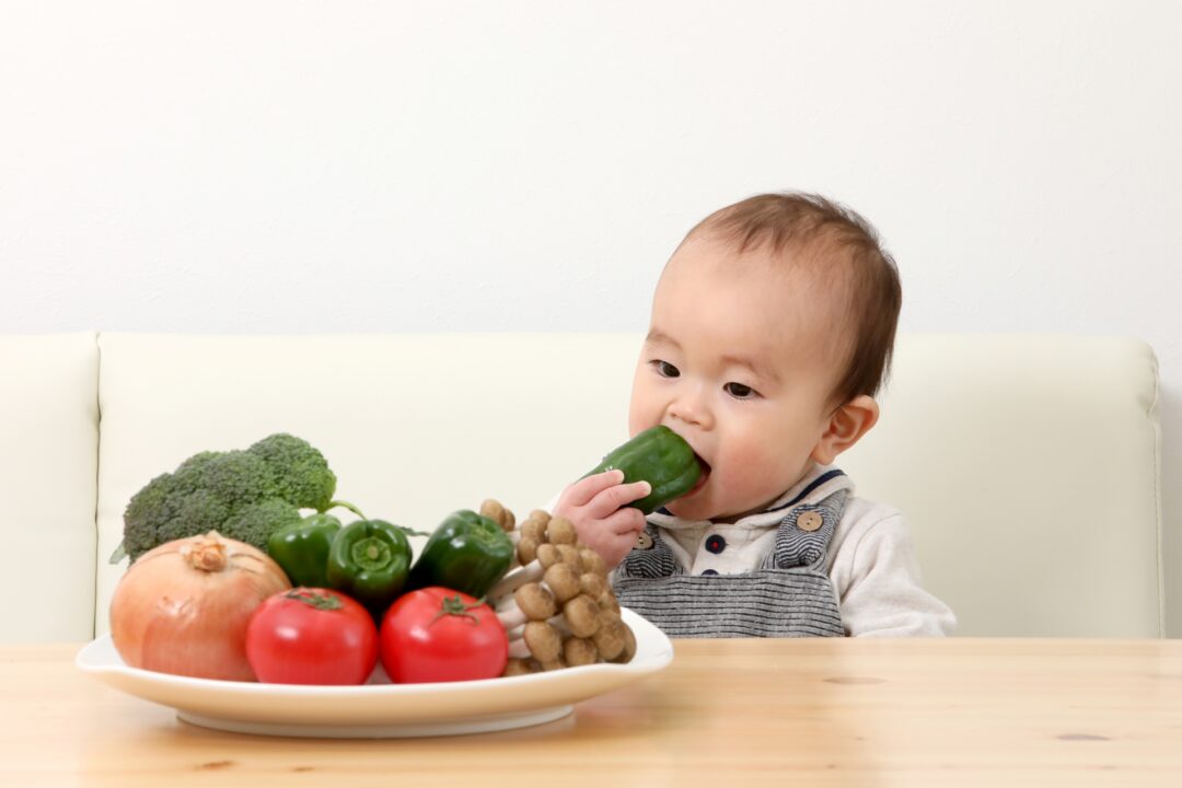 野菜と赤ちゃん